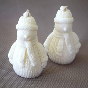 Winter Edition " Snowman Candle "