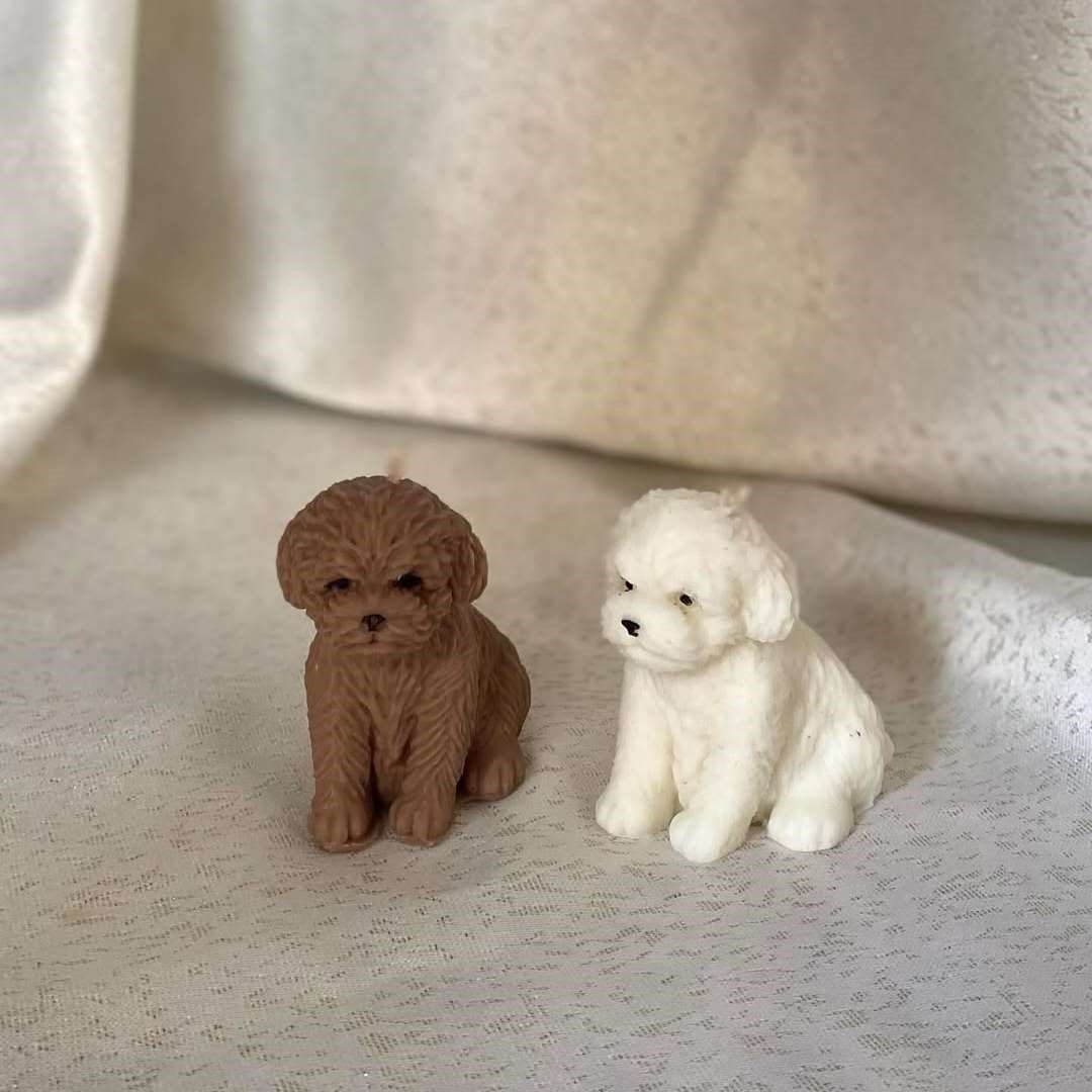 Puppy Candle