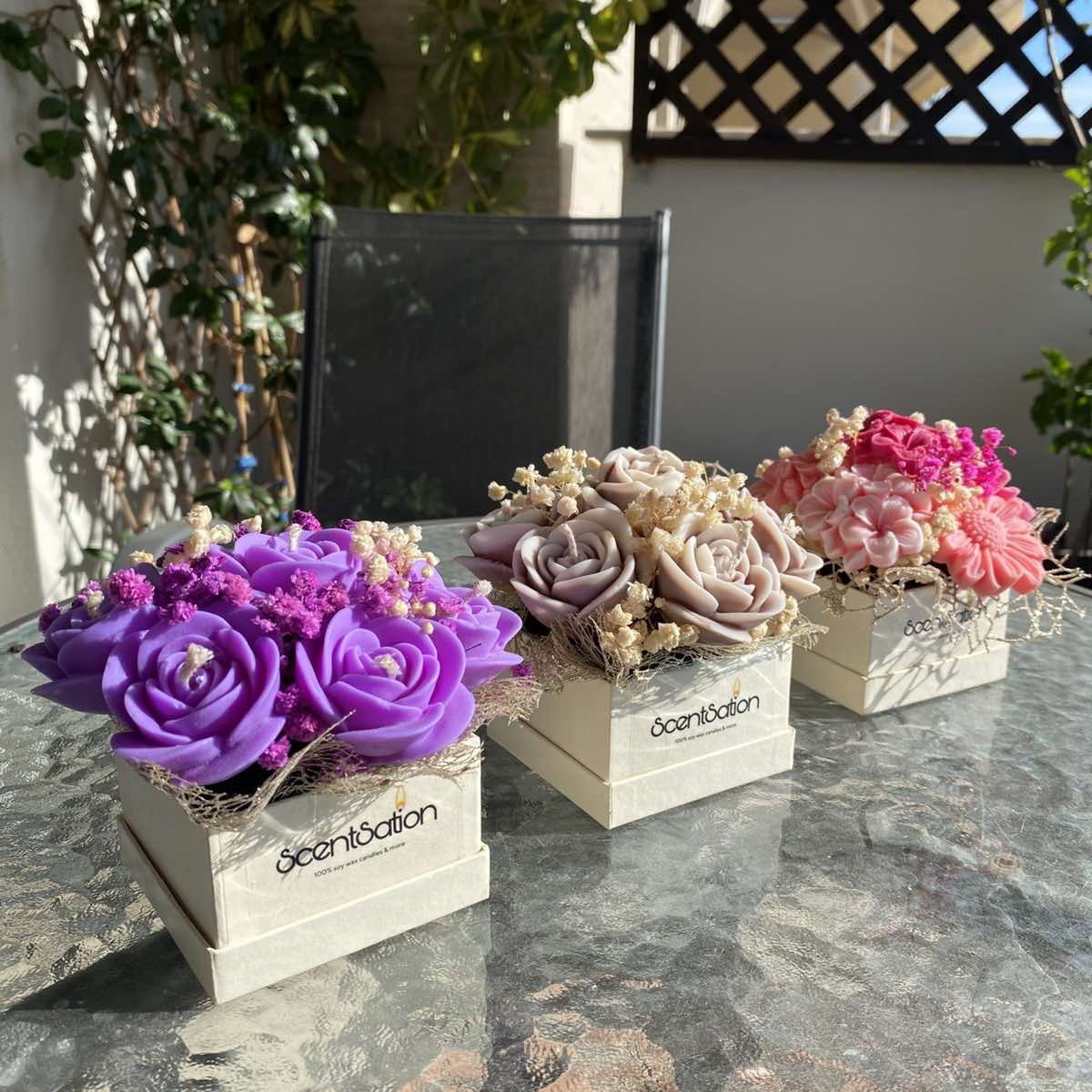 Mini Bouquets Candles